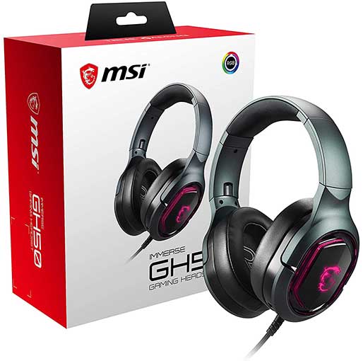 MSI GH50 Gaming Headset – PC