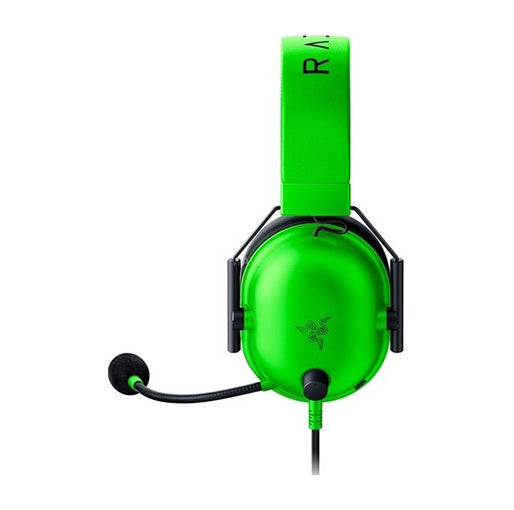 Razer BlackShark V2 X Headset, 7.1. Surround Sound, HyperClear Cardioid Mic, TriForce 50mm Drivers – Green