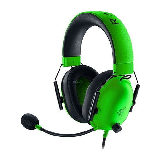 Razer BlackShark V2 X Headset, 7.1. Surround Sound, HyperClear Cardioid Mic, TriForce 50mm Drivers – Green