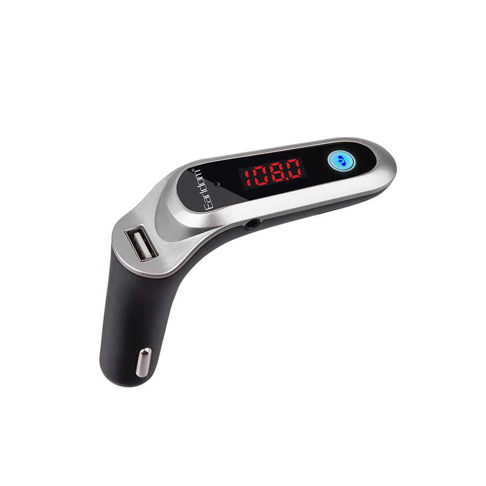 FM Transmitter Earldom ET-C7, USB, Micro SD, Different colors – 17367