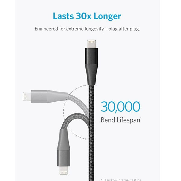 Anker PowerLine+II USB-C to Lightning (0.9m/3ft)