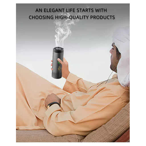 Rechargeable Incense Burner Bakhoor With Hair Comb Rechargeable Incense Burner Bakhoor With Hair Comb