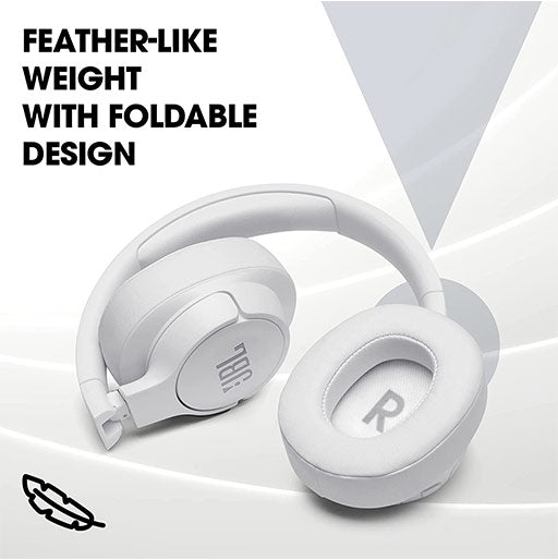 JBL Tune 760NC Lightweight Foldable Over Ear Wireless Headphones