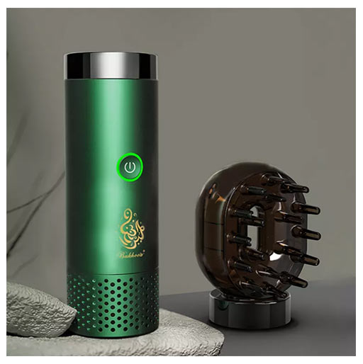 Rechargeable Incense Burner Bakhoor With Hair Comb Rechargeable Incense Burner Bakhoor With Hair Comb