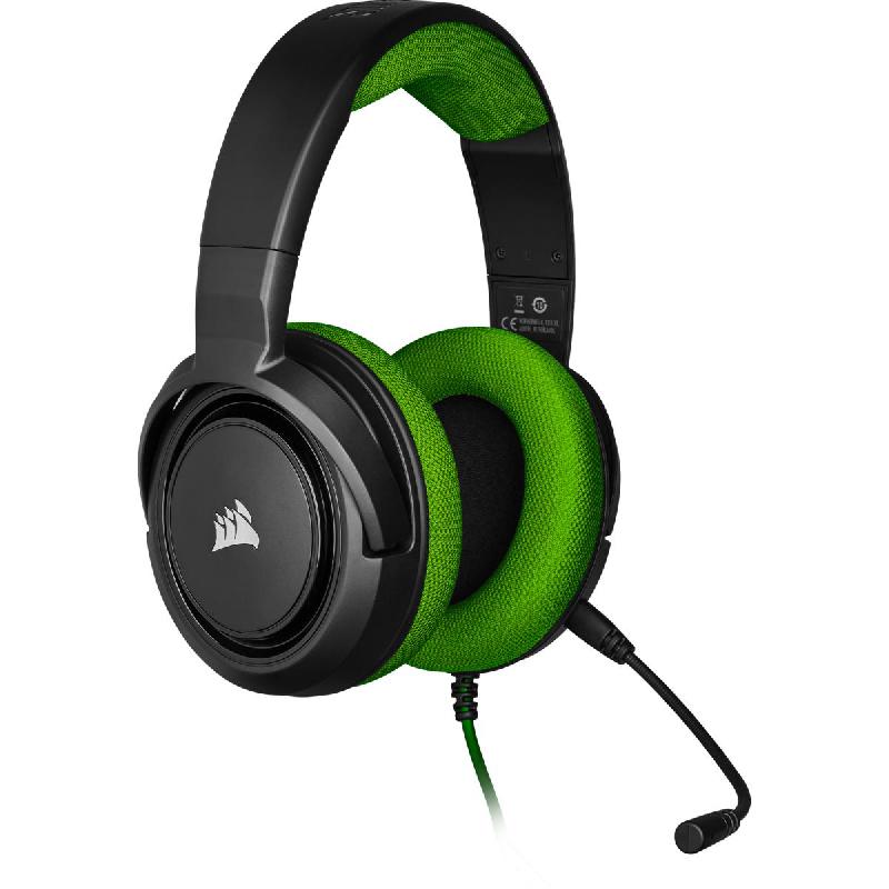 Corsair HS35 Stereo Gaming Headset Green