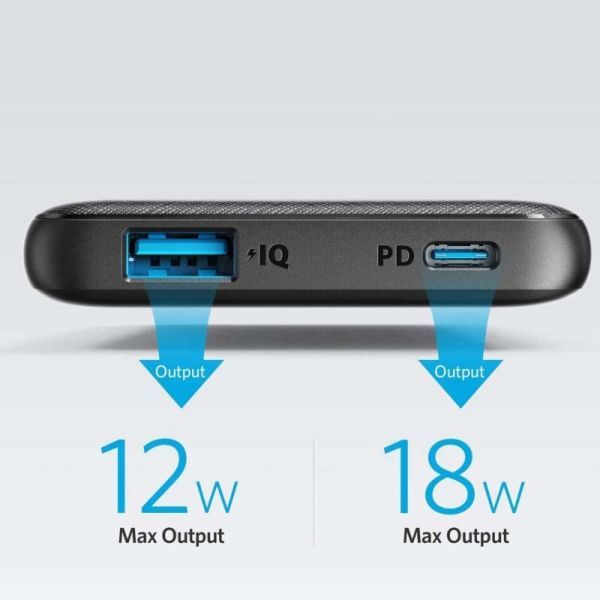 Anker PowerCore Slim 10000 mAh Power Bank A1244H11 Black Anker PowerCore Slim 10000 mAh Power Bank A1244H11 Black