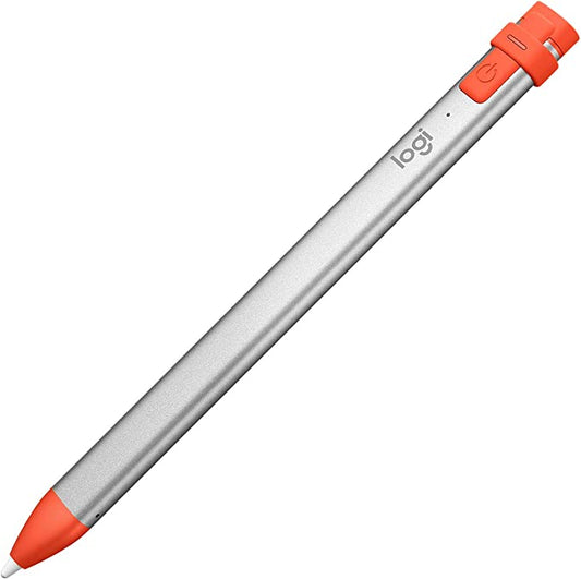 Logitech Crayon Digital Pencil Orange for iPad Pro 12.9-inch (3rd gen)/iPad Pro 11-inch/iPad (7th gen)/iPad (6th (gen)/iPad Air (3rd gen)/iPad mini 5/iOS 12.2 and above