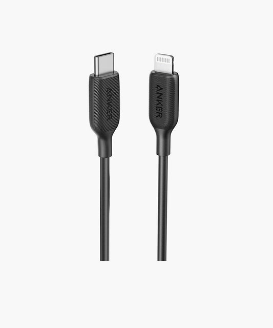Anker PowerLine III USB-C to Lightning Cable (1.8m/6ft) – Black