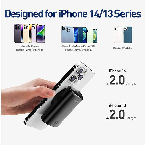 iWALK Magnetic Wireless Portable Charger, 9000mAh Power Bank