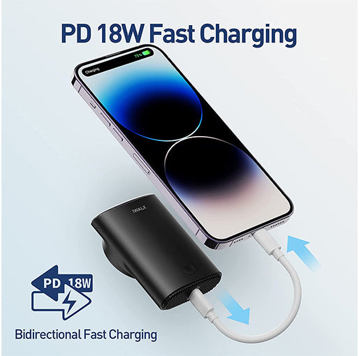 iWALK Magnetic Wireless Portable Charger, 9000mAh Power Bank iWALK Magnetic Wireless Portable Charger, 9000mAh Power Bank