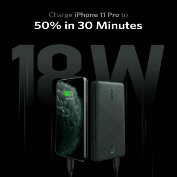 Anker PowerCore Slim 10000 mAh Power Bank A1244H11 Black Anker PowerCore Slim 10000 mAh Power Bank A1244H11 Black