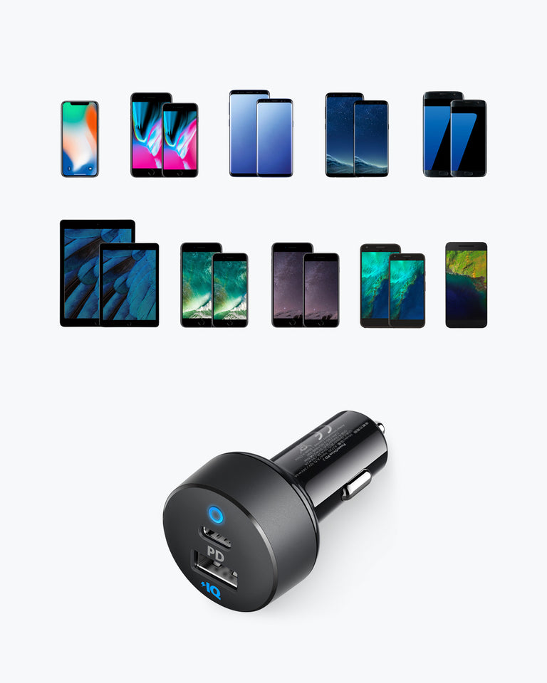 Anker PowerDrive PD+ 2 35W Anker PowerDrive PD+ 2 35W