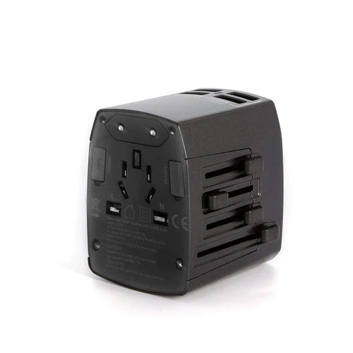 محول سفر عالمي من أنكر مزود بأربعة منافذ USB - A2730H11