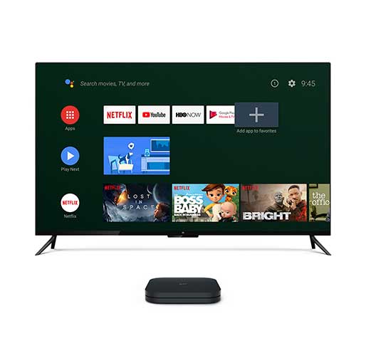 Xiaomi Mi Box S 4K HDR Android TV with Google Assistant Remote Streaming Media Player