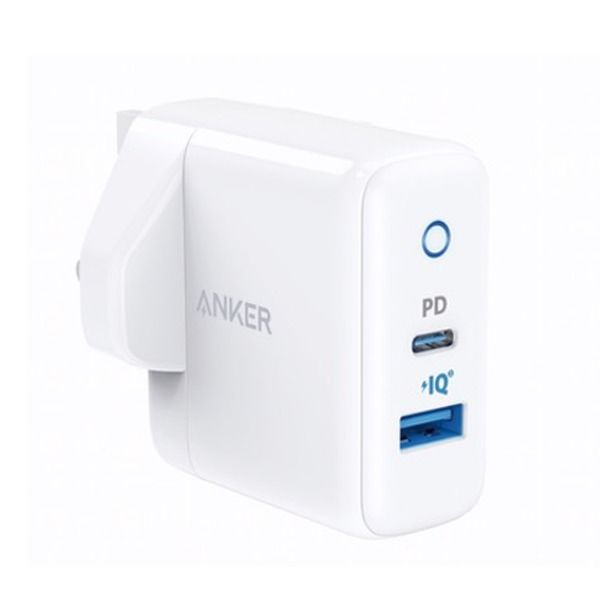 Anker PowerPort PD+ 2 35W (20W PD+15W) -White (A2636K21) Anker PowerPort PD+ 2 35W (20W PD+15W) -White (A2636K21)