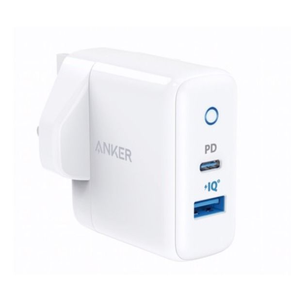 Anker PowerPort PD+ 2 35W (20W PD+15W) -White (A2636K21)