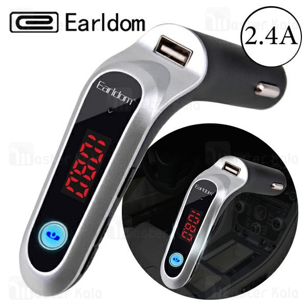FM Transmitter Earldom ET-C7, USB, Micro SD, Different colors – 17367 FM Transmitter Earldom ET-C7, USB, Micro SD, Different colors – 17367