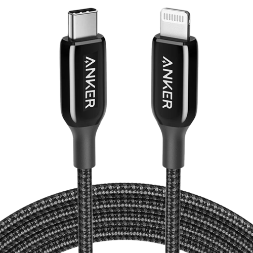 Anker PowerLine + III USBC to Lightning (1.8m) - Black Anker PowerLine + III USBC to Lightning (1.8m) - Black