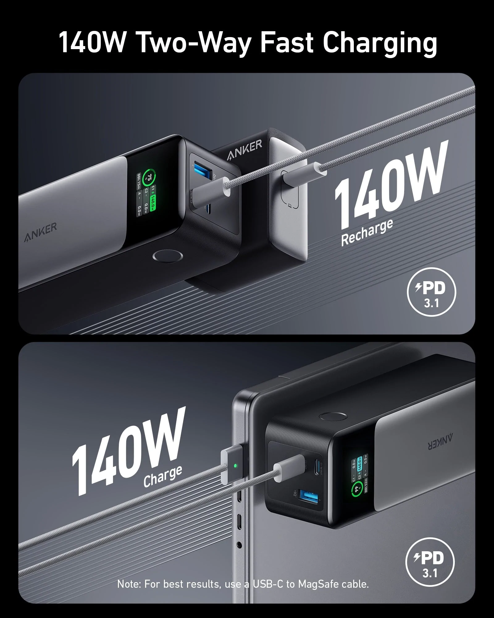 Anker 737 Power Bank (PowerCore 24K) Anker 737 Power Bank (PowerCore 24K)