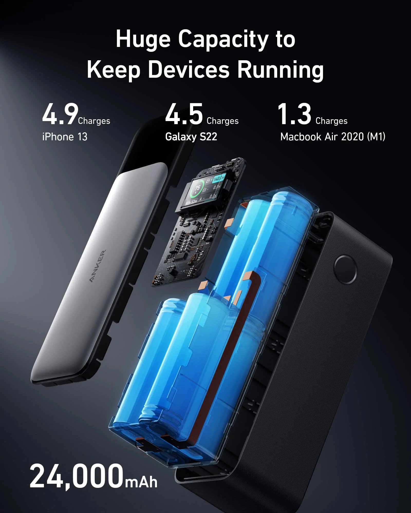 Anker 737 Power Bank (PowerCore 24K) Anker 737 Power Bank (PowerCore 24K)