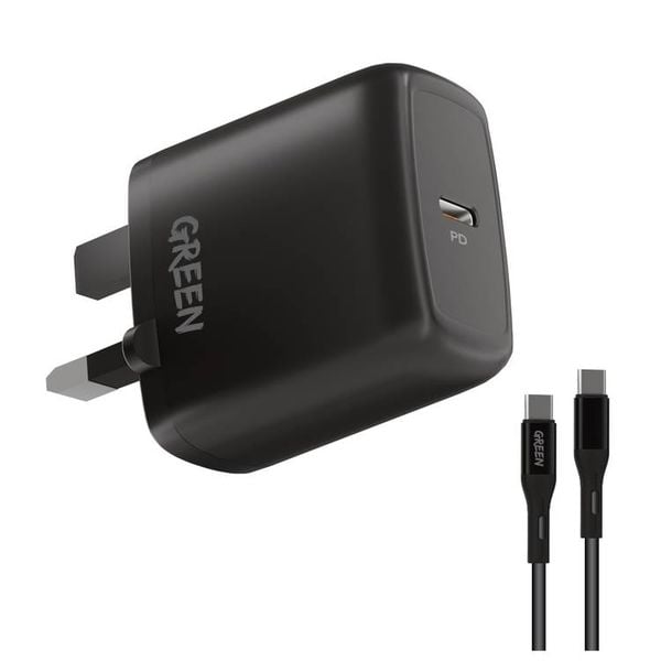 Green Lion GN20UKCCBK - Charger - Black Green Lion GN20UKCCBK - Charger - Black