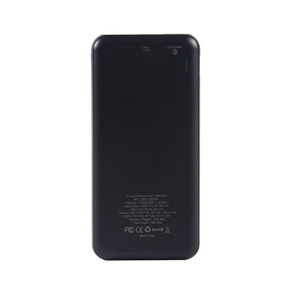 iWalk UBC10000PA QI Wireless Charging+ 10000MAH Power Bank – Black