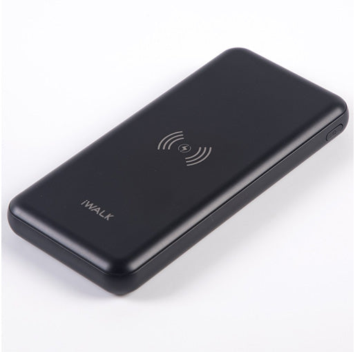 iWalk UBC10000PA QI Wireless Charging+ 10000MAH Power Bank – Black