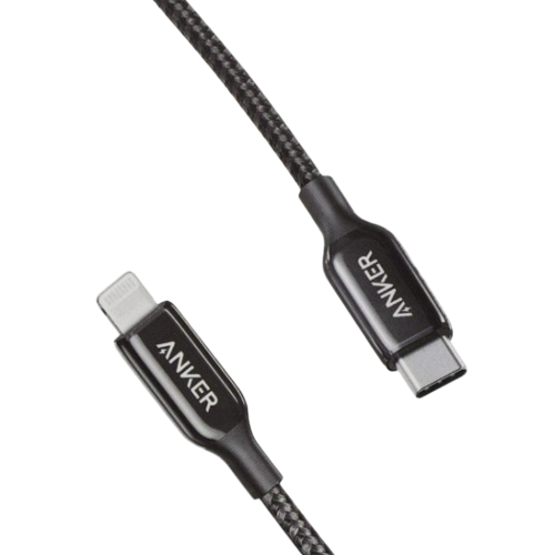 Anker PowerLine + III USBC to Lightning (1.8m) - Black Anker PowerLine + III USBC to Lightning (1.8m) - Black